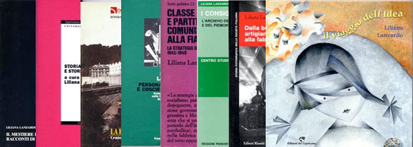 Copertine dei libri di Liliana Lanzardo